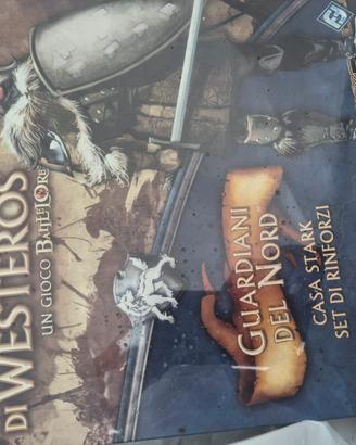 gioco da tavolo- Casa Stark le battaglie  Westeros