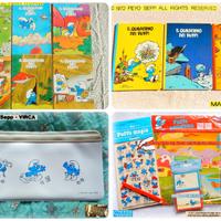 PUFFI Vintage 1980 9 QUADERNI Trasferelli Astuccio