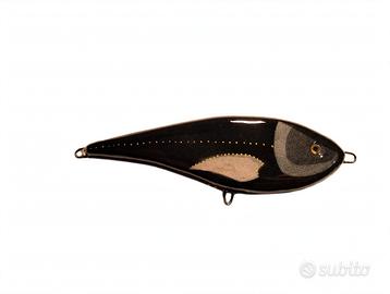 esca LEGNO artigianale/Luccio/ Glider 13mm