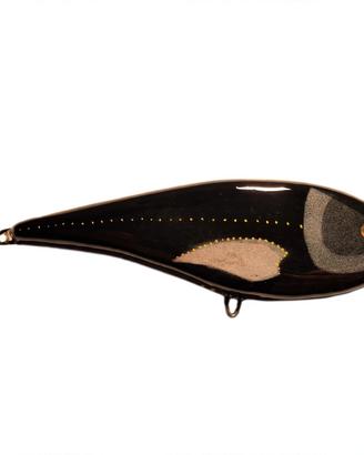 esca LEGNO artigianale/Luccio/ Glider 13mm