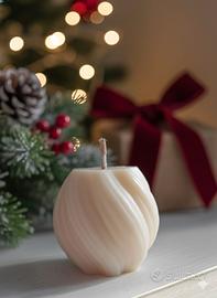 Candela Decorazioni Natalizie Artigianale