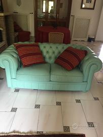 Divano Chester in  vera pelle