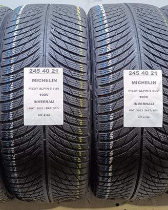 4 GOMME 245 40 21 MICHELIN INV RIF4196