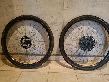 Ruote gravel Fulcrum Rapid Red 900