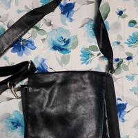 borsa tracolla Vespa (Piaggio) in similpelle nera