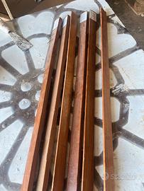 100 aste in tek 60x2.5cm