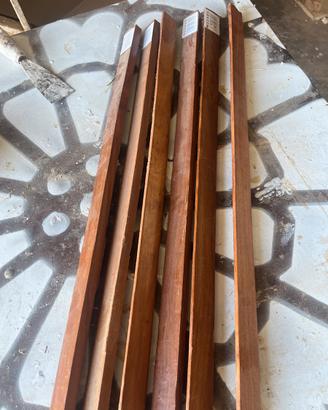 100 aste in tek 60x2.5cm