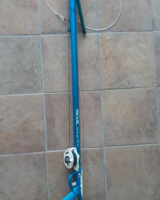 SEAC fucile blu gun 100 con mulino.