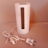 Applique da parete vintage cilindrica panna