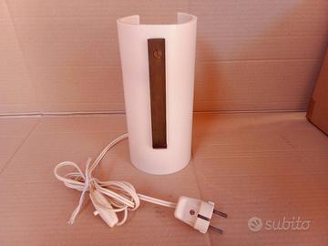 Applique da parete vintage cilindrica panna