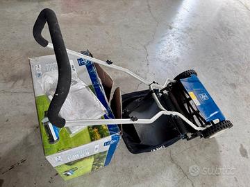 Tagliaerba manuale LUX Tools con cestello