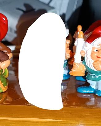 Serie incompleta Gnomi Burloni e Nani da Bagno
