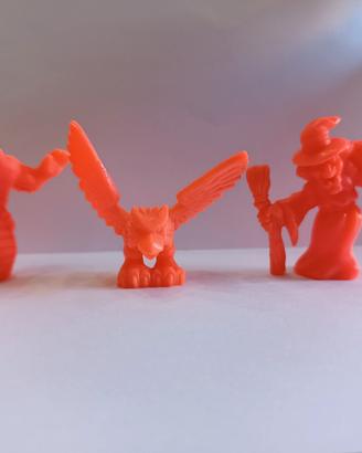 Monster in My Pocket 6 Figurine Red Neon anni 90"