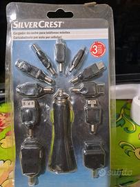 caricabatteria per auto per cellulari