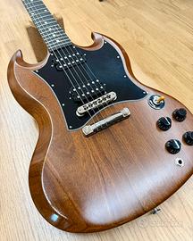 Gibson SG Tribute Natural Walnut SCATOLA INCLUSA