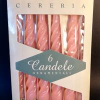 Cereria Di Giorgio - 6 Candele Torciglione laccate
