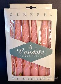 Cereria Di Giorgio - 6 Candele Torciglione laccate