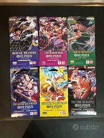 6 Paper sleeve Sealed Eng One Piece Card Game