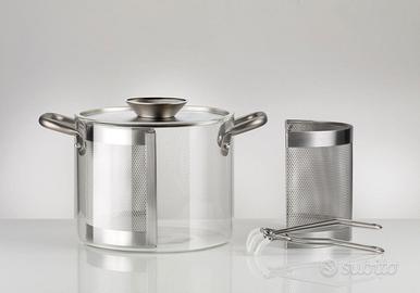 KnIndustrie The Glass Pot Pentola in Vetro + Extra