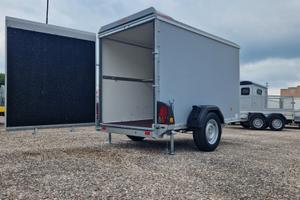 Carrello rimorchio auto furgonato pat B