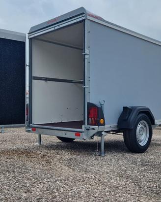 Carrello rimorchio auto furgonato pat B