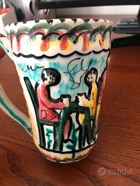 Tazza boccale maiolica San Marino