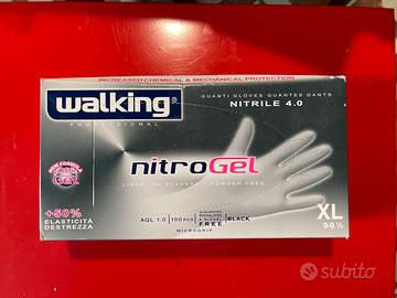 Guanti in mitrile resistente walking nitrogel XL