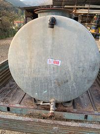 Serbatoio zincato 1000 litri