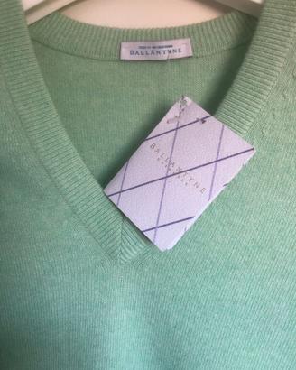Ballantyne- maglia uomo 100 % cashmere 52-54 bosw
