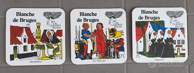 Sottobicchieri birra Blanche de Bruges