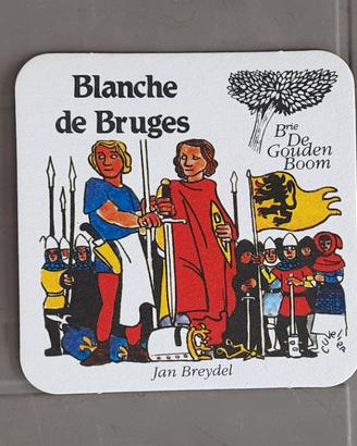 Sottobicchieri birra Blanche de Bruges