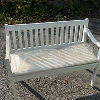 Panca legno con cuscino