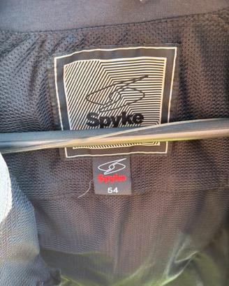Tuta Moto in Pelle 2 Pezzi con Pantalone