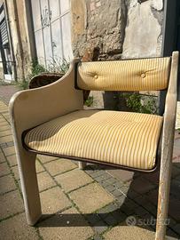 poltrona design raffaella crespi modernariato