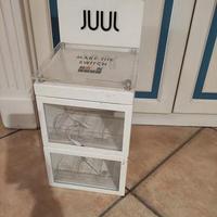 Espositore banco insegna tabacchi vetrina con jack