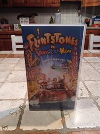 STUPENDA Vhs FLINTSTONES Viva Rock Vegas Spedisco