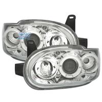 FARI PER FORD ESCORT 95-00 ANGEL EYES FONDO CROMAT