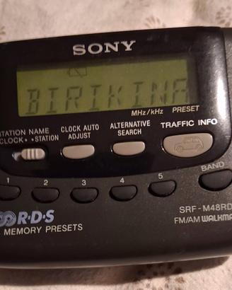 sony SRF -M48RDS.