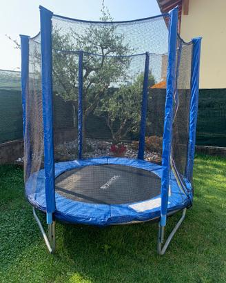 Trampolino elastico da giardino DA VEDERE!!!