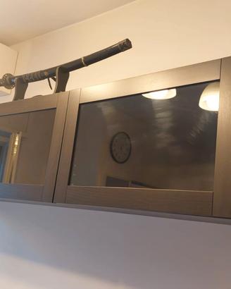 Pensile con vetrina  IKEA BESTA'