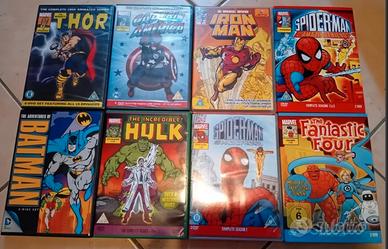 Dvd supereroi Marvel cofanetti anni 70