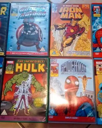 Dvd supereroi Marvel cofanetti anni 70