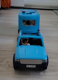 Playmobil 9502 - Pick up con roulotte