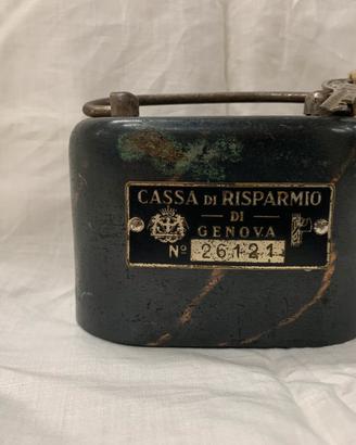 Salvadanaio Cassa di risparmio di Genova 1938