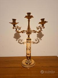 Candelabro  dorato Italiano 