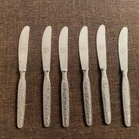 6 coltelli acciaio inox riv vintage anni 70