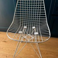 Sedie vitra wire chairs originali anni ‘50