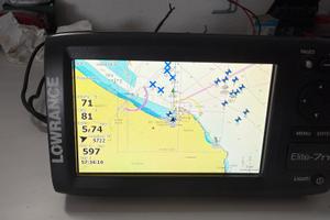 Lowrance Elite 7m -solo GPS