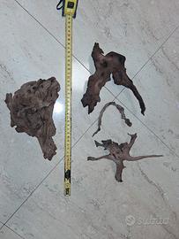 Lotto legno per acquario