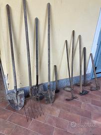 Zappa o pala o piccone giardino vintage